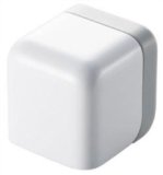 ELECOM iPod/iPhone4/4S/3GS/3G 対応 AC充電器 cube型 USB ホワイト AVA-ACU01WH